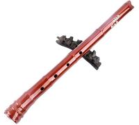 Shakuhachi - Standard 1.8 Shakuhachi Bamboo Flute Pentatonic D/f/g/a/c (d/f) Root End & Natural Edge-cut Shakuhachi Mouthpiece Zen Instrument., Beige_A tube in E