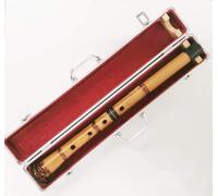 Shakuhachi-Style Five-Hole Woodwind Flute - E Key (48.5, with Case) - Rich Soundtrack Tone for Practice, Recording & Performance