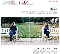 Shalamov Piano Duo - Debut: Works by Ravel, Schubert, Debussy, Cruixent, Taneyev and Hindemith