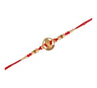 Shalinindia Rakhi Special Traditional Collection, One Size, Nylon, no gemstone