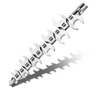 Shall 10PC 3/8" Drive Metric Crowfoot Wrench Set,Open End Crowsfoot Spanner Set, Metric Sizes 10-19mm,with Clip-on Organizer for Mechanics Automotive Repair Work