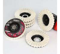 Shall 6-Pack Felt Flap Disc Abrasives