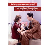 Shall we try some new positions tonight? - Funny Retro Valentine's Card