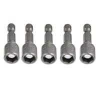 Shallho Magnetic 1/4 Inch Hex Drill Bit Adapter Metric Hexagon Socket for Cordless Screwdriver or Drill Set of 5