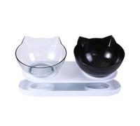 Shallow Cat Food Bowls - 15 Degree Tilted Dog Dishes | Neck Protection Cat Bowl | Spill Proof Cat Food Bowl | Anti-Slip Pet Water Bowls | Anti Vomit Cat Food Bowl | Multifunctional Pet Bowl For Cat, K
