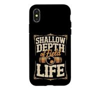 Shallow Depth of Field Life Videographer Filmmaker Case for iPhone X/XS