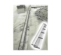 Shallow Floor Grille System for Parking Lots and Sidewalks, Embedded Design, Outdoor Decorative Grille, 100x5x3cm, Suitable for Various Environments