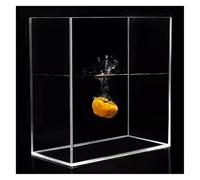 Shallow Water Tank Photography Box Storage Box, Acrylic Shooting Water Tank Photography Tray, Underwater Suspended Transparent Photography Props Water Tank(80x60x5CM/31.5x23.6x2in)