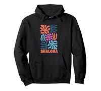 Shaloha Shalom Aloha Hawaii Jewish Hawaiian Shabbat Shalom Pullover Hoodie