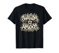 Shalom Amigos Hebrew Jewish Rabin Shirt T-Shirt