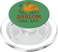 Shalom Dove Peace Jewish Holidays Hashanah Passover PopSockets PopGrip for MagSafe