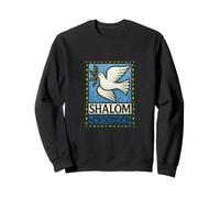 Shalom Dove Peace Jewish Holidays Hashanah Passover Sweatshirt