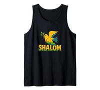 Shalom Dove Peace Jewish Holidays Hashanah Passover Tank Top