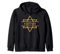 Shalom, Hebrew Israelite, Forgotten Heritage Tribe Zip Hoodie
