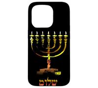 Shalom Menorah Case for iPhone 15 Pro