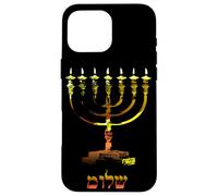 Shalom Menorah Case for iPhone 16 Pro Max