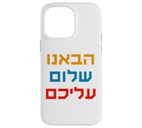 Shalom Peace Hebrew Hevenu Shalom Aleichem World Peace Bible Case for iPhone 14 Pro Max