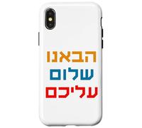Shalom Peace Hebrew Hevenu Shalom Aleichem World Peace Bible Case for iPhone X/XS