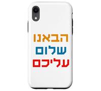 Shalom Peace Hebrew Hevenu Shalom Aleichem World Peace Bible Case for iPhone XR