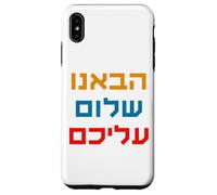 Shalom Peace Hebrew Hevenu Shalom Aleichem World Peace Bible Case for iPhone XS Max