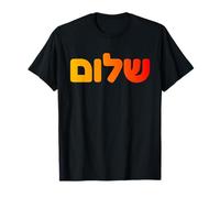 Shalom Peace Hebrew Jewish Israel Bible Symbol Art T-Shirt