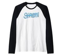 Shalom Peace in Hebrew is Jewish Typography for Men Women Raglan Baseball Tee