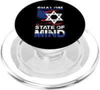 Shalom State American Flag Star PopSockets PopGrip for MagSafe