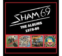 SHAM 69 - THE ALBUMS 1978-80 4CD CLAMSHELL BOX