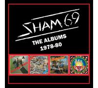 SHAM 69 - THE ALBUMS 1978-80 4CD CLAMSHELL BOX