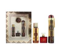 Ard Al Zaafaran Shams Al Emarat Khususi Gift Set 100ml EDP + 250ml Body Mist + 300ml Air Freshener