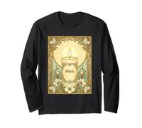 Sham Candles for Haft-Sin Guiding Light and Happiness Long Sleeve T-Shirt