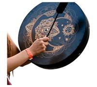 Shaman Drum,Handmade Shamanic Drum, Creative Drum Round Shaman Drum Tree of Life Drum Ethereal Drum for Drum Hand-made Decoration