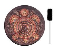 Shaman Drum,Handmade Shamanic Drum, Fashion Shaman Drum Hand-made Ethereal Drum with Drum Sticks Hand Drum Home Ornament Decoration Frame Drums,Snare Drum