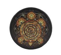 Shaman Drum,Handmade Shamanic Drum, Turtle Made by Hand Shaman Drum With Drum Stick, Turtle Pattern Shaman Drum Instrumental, Siberian Shaman Drum