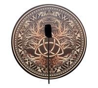 Shaman Drum - Sacred Celtic Frame, Natural Skin Percussion Instrument