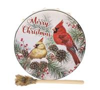 Shaman Drum, Shaman Hand Drum - Christmas Musical Percussion Instrument | Fashion Desk Ornament, Shamanic Instrument for Music Lovers.