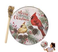 Shaman Drum, Shaman Hand Drum, Christmas Spiritual Instrument, Shamanic Instrument, Fashionable Desktop Ornament for Home Decoration, Drum Sound Healing Tool