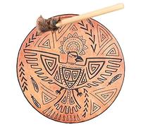 Shaman Drum,Shaman Hand Drum, Sound Decoration Hand Drum with Mallet Ethereal Drum Hand-made Hand Drum Decoration Snare Drum