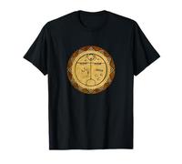 Shaman Drum Tengri (God-Oneness) Turkic Spirituality Design T-Shirt