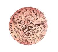 Shaman Drum, Tree of Life Decoration Design, Symbol of Siberian Drum Spiritual Music, Sound Healer Shaman Drum for Spiritual Music, Reflection Meditation (Type2)