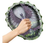 Shaman Hand Drum - Traditional Spirit Frame Drum, Rhythmic Percussion Art | Tree Design Musical Tool With Wooden Circle, Beater For Relaxation Rituals, Children Practice, And Decor Showpiece