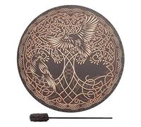 Shamanic drum Tree of Life with Drum Sticks Ethereal Drum Hand Drum Symbol Home Decor Adult Drum Music Drum Kit