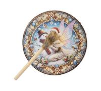 Shamanic Drums for Adults, Shamanic Hand Drum,10 Inch Christmas Wooden Shamanic Drums with Drum Stick | Home Decorations, Spiritual Instrument for the