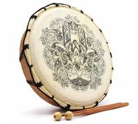 Shamanic Drums Hamsa 30cm Shamanic Drum with Two Sticks