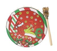 Shamanic Percussion Hand Drum Shamanic Drum - Christmas Instrumental Drum - Shamanic Instrument for Spiritual Music, Reflection Meditation Home Decoration