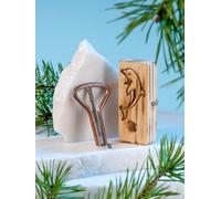 Shamanicshop The Dolphin Harp (Carrying Case) - A Beginner's Tool, Handmade with Excellent Sound Quality, Original Russian Maultrommel (Jaw Harp), 4 Strings, Rose Gold Finish