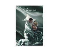 SHAME Poster Wall Art Canvas Poster Modern Painting for Living Room Bed Room 24x36inch(60x90cm) Unframe-style