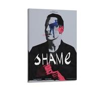 SHAME1 Poster Wall Art Canvas Poster Modern Painting for Living Room Bed Room 16x24inch(40x60cm) Frame-style