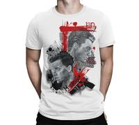 Shameless Gallavich Art T-Shirt, Ian Gallagher Milkovich Tee White