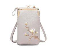Shamfreshen Women Sling Cross-Body Wallet, Forever Savour Cross Body Wallet Crossbody, Multiple Compartments Phone Bag, Good Gift for Women (E)